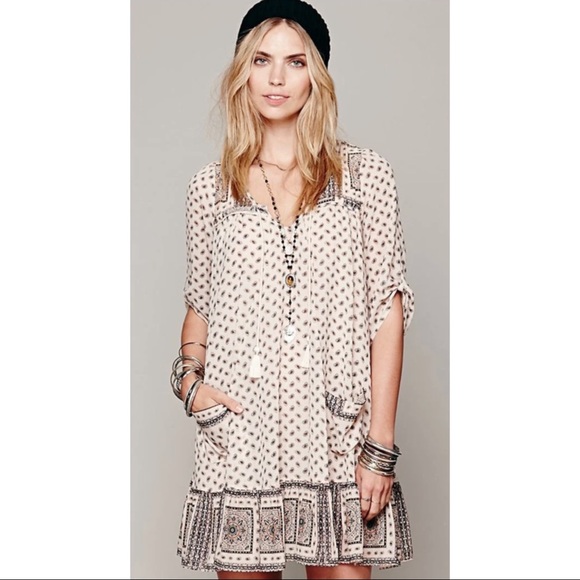 Free People ‘Penny Lane Chiffon Dress’ - Picture 1 of 12